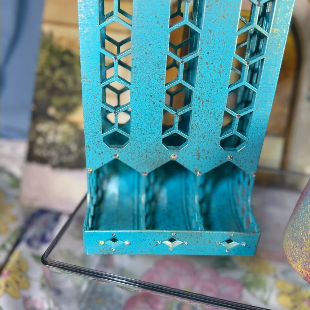 “Sea breeze with gold splash-mermaid Home Decor Set 10 items!